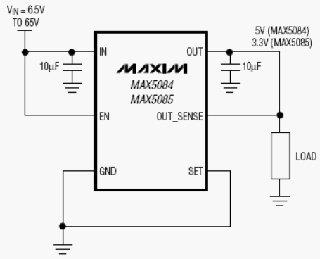    MAX5084, MAX5085