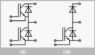   SKM200GB176D, SKM200GAL176D