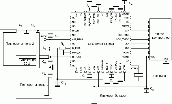         ATA5823/ATA5824