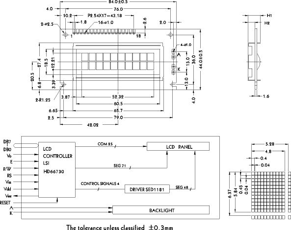 LCD- PC1002A